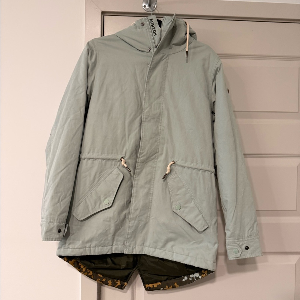 Burton Sadie Camo Jacket Coat Women's Size Small IInsulated